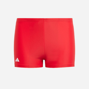 Szorty-bokserki kąpielowe dla chłopca Adidas 3S Boxer IU1894 116 cm Czerwone (4067887325646)