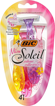 Набір бритв без змінних картриджів Miss Soleil Colour Collection, 4 шт. - Bic 4шт (227585-18330)