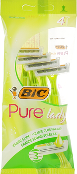 Жіночий верстат для гоління "Pure 3 Lady", 4 шт. - Bic 4шт (116947-18880)