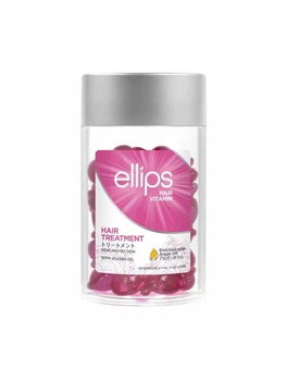 Витамины капсулы для волос ELLIPS HAIR TREATMENT WITH JOJOBA OIL«ТЕРАПИЯ ДЛЯ ВОЛОС» С МАСЛОМ ЖОЖОБА, 50 шт*1
