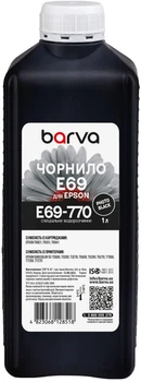 Чорнило Barva для Epson SureColor SC-T3200/T5200/T7200 (T69x1) 1 л Photo Black (E69-770)