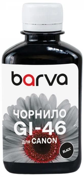 Чернила Barva для Canon GI-46 BK 180 мл Black (CGI46-907)