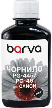 Чернила Barva для Canon Pixma E404/iP2840/MG2440 (PG-445/PG-46 BK) 180 г Black (C445-441)