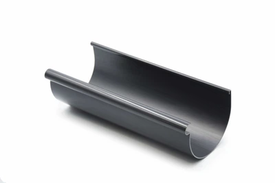 Желоб водосточный RainWay 130x1000 мм Графитовый, RAL 7024
