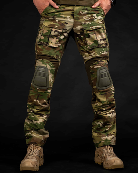 Тактичні штані "Генерал" з вентиляцією та наколінниками - мультикам S
