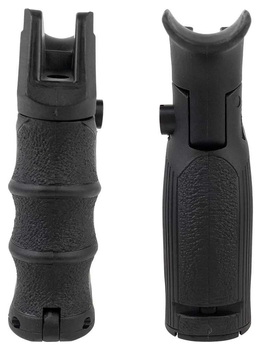 Складная пистолетная рукоятка FAB Defense AGF-43S для AR-15/М4/М16 (полимер) черная