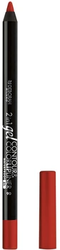 Kredka do ust Deborah 2 w 1 Gel Control&Color 06 Rubine 1.3 g (8009518365375)