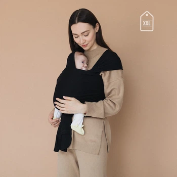 Слинг-шарф из модала Love & Carry - Нуар PLUS