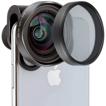 Об'єктив для телефону Ulanzi Vijim 16mm Wide Angle Lens +CPL Filter (UV-1048) (UV-1048)