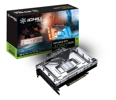 Видеокарта Inno3D GeForce RTX 4080 Super Ichill Frostbite 16GB GDDR6X (C408S-166XX-1870FB) EU