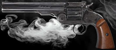 Револьвер пневматичний ASG Schofield 6" (Pellet кал. 4.5 мм)