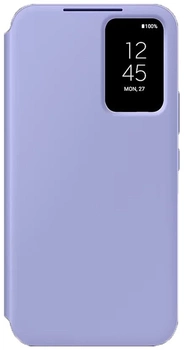 Чохол-книжка Samsung Smart View Wallet Case для Galaxy A54 5G Чорниця (8805 лет94919301) (RF7WC00T9FXHBB) - Уцінка