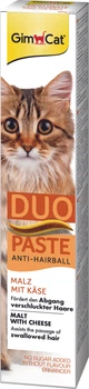 Паста для кошек с чувствительным пищеварением GimCat DUO PASTE Anti-hairball malt with cheese мальт и сыр 50 г (4002064427218)