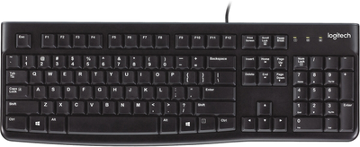 Клавіатура дротова Logitech K120 USB Black (920-002509)