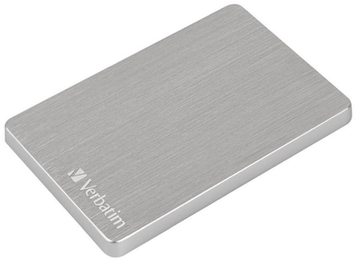 Dysk twardy Verbatim Store n Go Alu Slim 2TB 2.5" USB 3.2 Srebrny (0023942536666)