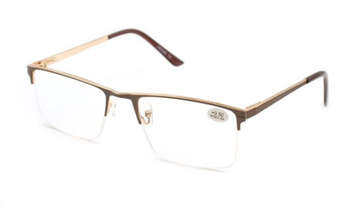 Окуляри Verse 23114-C2 ,Готові окуляри для читання ,металеві окуляри для зору ,окуляри з діоптріями +4.0