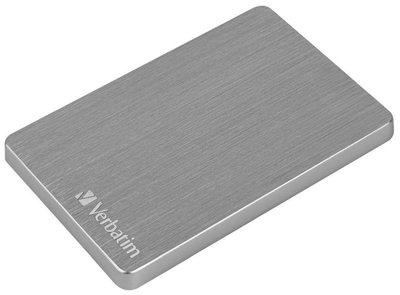 Жорсткий диск Verbatim Store n Go Alu Slim 2ТБ 2.5" USB 3.2 Сірий (0023942536659)