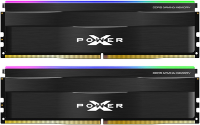 Оперативна пам'ять Silicon Power DDR5-6000 32768MB PC5-48000 (Kit of 2x16384) XPOWER Zenith RGB Gaming Black (SP032GXLWU60AFDF)
