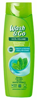 Шампунь Wash&Go з Ментолом для Всіх типів волосся 360 мл (8008970056821)