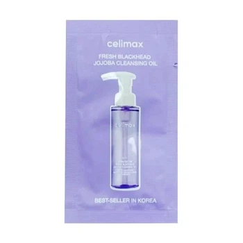 Гидрофильное масло с маслом семян жожоба Celimax Derma Nature Fresh Blackhead Jojoba Cleansing Oil 3 ml (пробник)