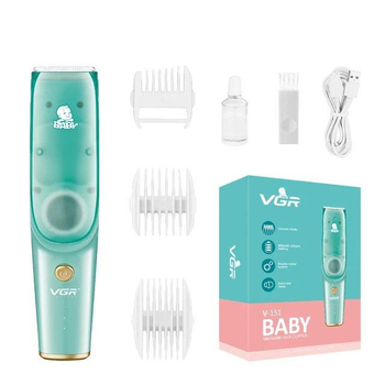 Беспроводная машинка VGR V-151 аккумуляторная Hair clippers для стрижки детей FERQ