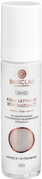 Krem do twarzy, szyi i dekoltu na dzień BasicLab Aminis Napięcie i wypełnienie z 5% aminokwasów 50 ml (5904639170248)