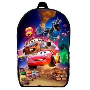 Рюкзак Тачки Маквин (School Gear bag Cars 07) черный, 39 х 27 х 14 см