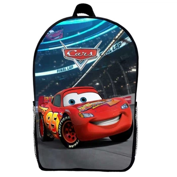 Рюкзак Тачки Маквин (School Gear bag Cars 01) черный, 39 х 27 х 14 см