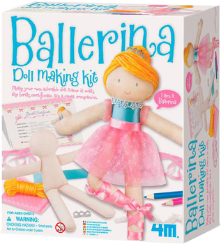 Набір для створення ляльки 4M Балерина (4M02731)
