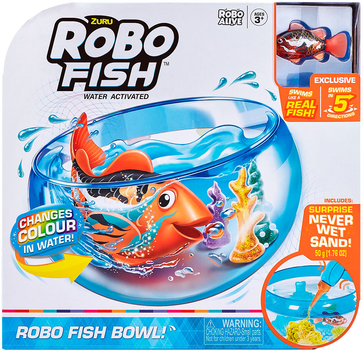 Інтерактивний ігровий набір Robo Alive Роборибка в акваріумі (ZUR7126)