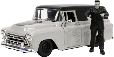 Metalowy samochód Jada Frankenstein Chevy Suburban 1957 z figurką 1:24 (SBA253255032)