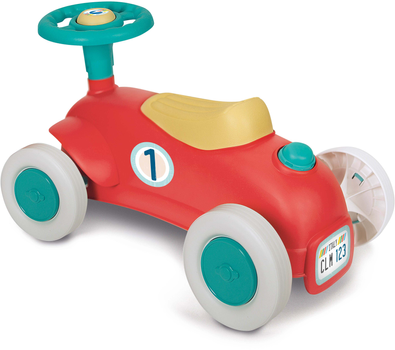 Zabawka jeździk Clementoni Baby Mój pierwszy samochód czerwony (CLM17308)