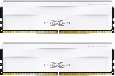 Pamięć Silicon Power DDR5-6000 32768MB PC5-48000 (Kit of 2x16384) XPOWER Zenith Gaming White (SP032GXLWU60AFDG)