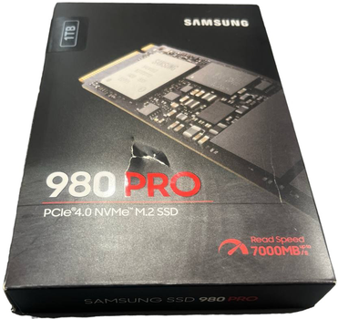 SSD Samsung 980 Pro 1TB M.2 PCIe 4.0 x4 V-NAND 3bit MLC (MZ-V8P1T0BW) (S5GXNX1W343078) - Уцінка