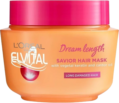 Маска для волосся L'Oreal Paris Elvital Dream Length Savior Hair Mask 300 мл (3600523587384)