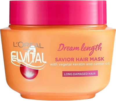 Маска для волосся L'Oreal Paris Elvital Dream Length Savior Hair Mask 300 мл (3600523587384)