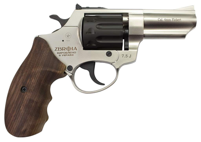 Револьвер флобера ZBROIA PROFI-3" (сатин / дерево)