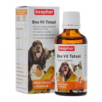 Витаминный комплекс для домашних животных и птиц Beaphar Bea Vit Total Беа Вит Тотал 50 мл