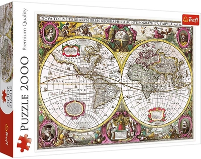 Puzzle Trefl Mapa Ziemi 2000 elementów (5900511270952)