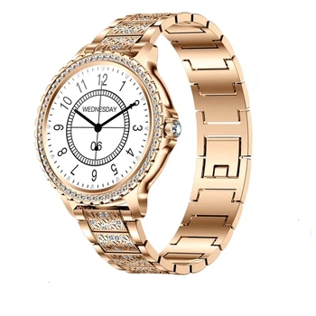 Жіночі зі стразами Corband Twinkle Rose gold Steel