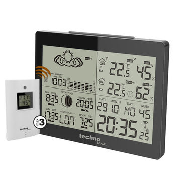 Метеостанция Technoline WS6760 Black (WS6760) D_2232