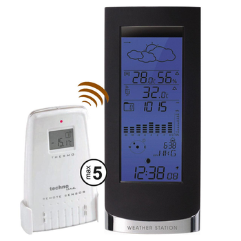 Метеостанция Technoline WS6501 Black Metall (WS6501) D_2790