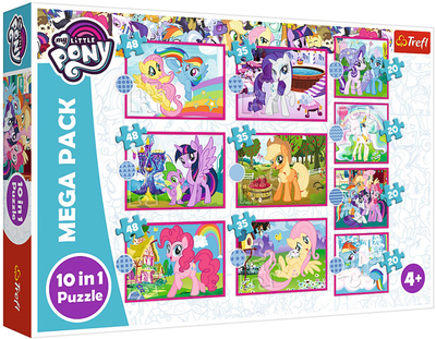 Puzzle Trefl Niezwykłe Kucyki My Little Pony 10 w 1 (5900511903805)