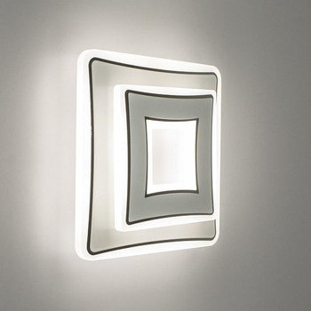 Світильник світлодіодний накладний LUMINARIA FOCOS 40W S200 ON/OFF CHROME/WHITE