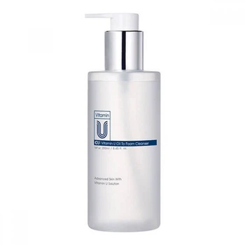 М'яка очищаюча гідрофільна олія-пінка з вітаміном U CU SKIN Vitamin U Oil To Foam 250 мл (224002)