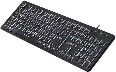 Клавіатура дротова Perixx Periboard-317 USB Black (4049571001203)