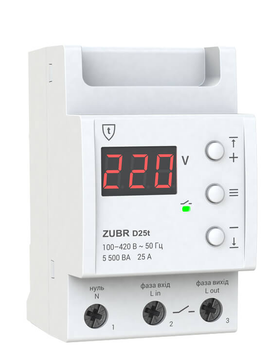 Реле напруги ZUBR D25t