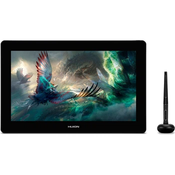 Графический планшет Huion Kamvas Pro 16 Plus (GT1562), UHD, IPS, 5080 lpi, 344.2х193.6, HDMI, DP, Dark Gray