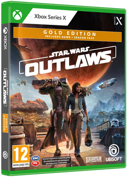 Гра XSX Star Wars Outlaws Gold Edition (Blu-Ray) (3307216284994)