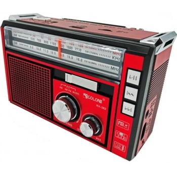 FM Радиоприемник GOLON RX-382 съемным аккумулятором с MP3 USB + фонарик (3811263-AV) TRG-190732